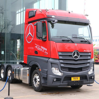 ราคาดี 480hp เครื่องยนต์ดีเซล หัวรถยนต์ลากสําหรับ Mercedes Benz Actros หน้าจอสัมผัส ไม่มีและแรงหมุนสูงสุด Nm ≥2500Nm ออนไลน์