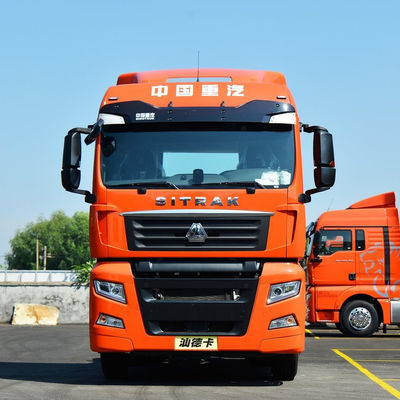 ราคาดี Sinotruk SITRAK CNG C7H เครื่องดึงรถยนต์มือสอง รถบรรทุกหัวรถยนต์ 6x4 380hp 120 M 3 รถบรรทุกผ้าม่าน รถบรรทุกหนักไม่มีจอสัมผัส ออนไลน์
