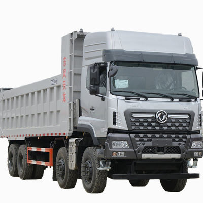 ราคาดี 8x4 รถบรรทุกดัมเปอร์ 8.2m Tippers 560HP รถบรรทุกดัมเปอร์จาก DongFeng ความจุเครื่องยนต์ 8L แอร์คู่มือ ออนไลน์