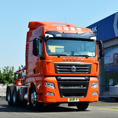 ราคาดี ขวาเลี้ยว 2024 Sinotruck Sitrak 4x2 ยูโร 5 ไดเซล 460hp เครื่องส่งอัตโนมัติ 0km รถบรรทุกแทรกเตอร์มือสอง ออนไลน์